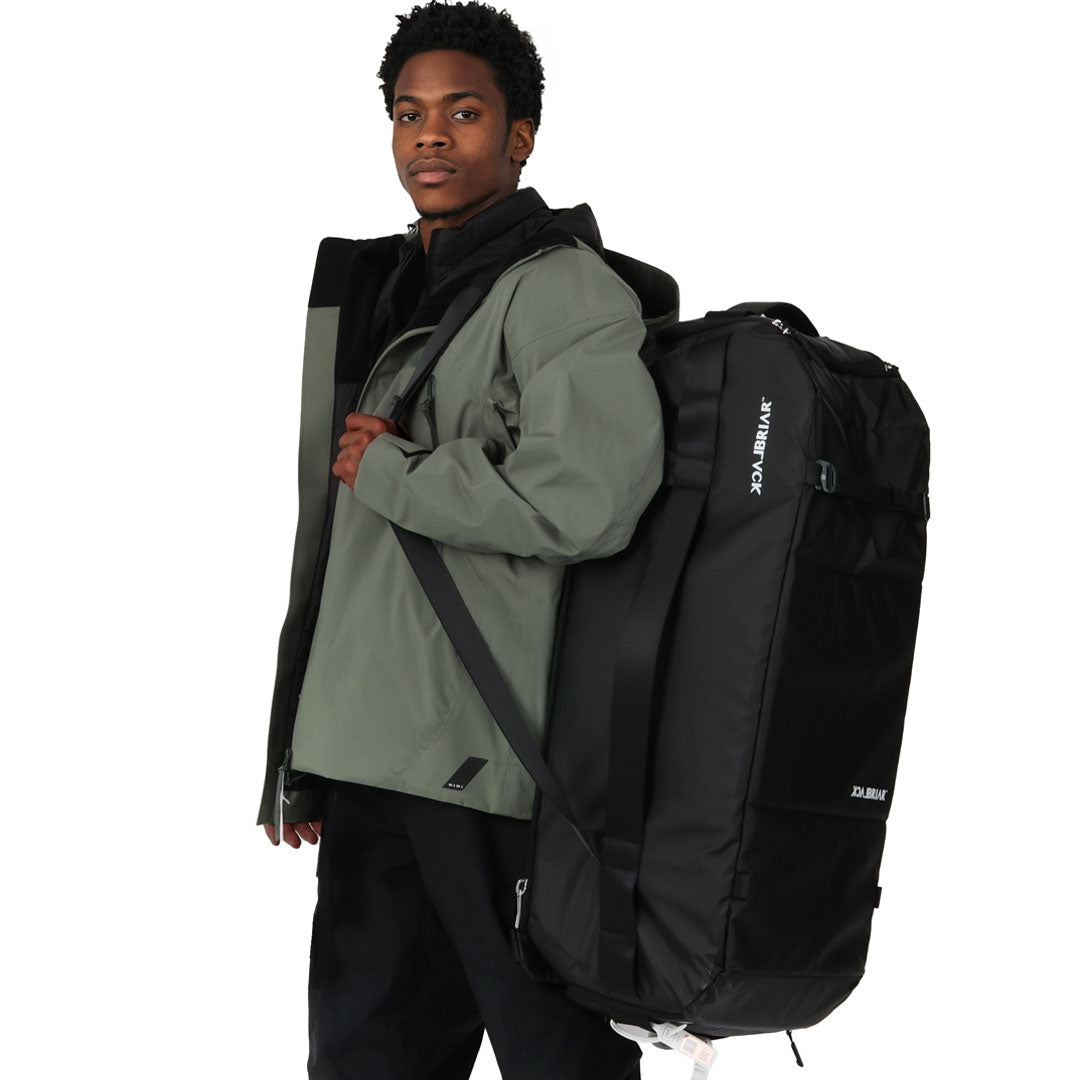 backpack travel duffel Blackbriar USA Range 2.0 80L Duffel Bag Martian Red